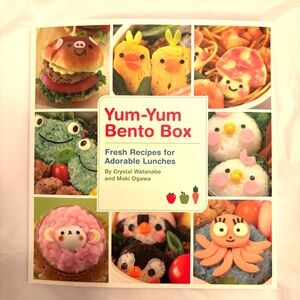 NWT Yum-Yum Bento Box Cookbook by Crystal Wantanbe